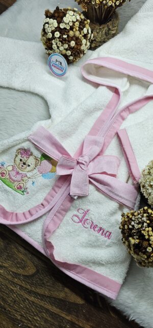 ROUPÃO INFANTIL COM CAPUZ