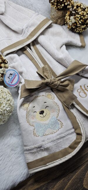 ROUPÃO INFANTIL COM CAPUZ