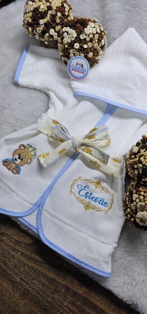ROUPÃO INFANTIL COM CAPUZ