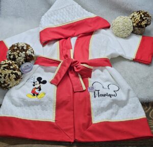 ROUPÃO INFANTIL COM CAPUZ