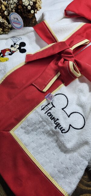 ROUPÃO INFANTIL COM CAPUZ